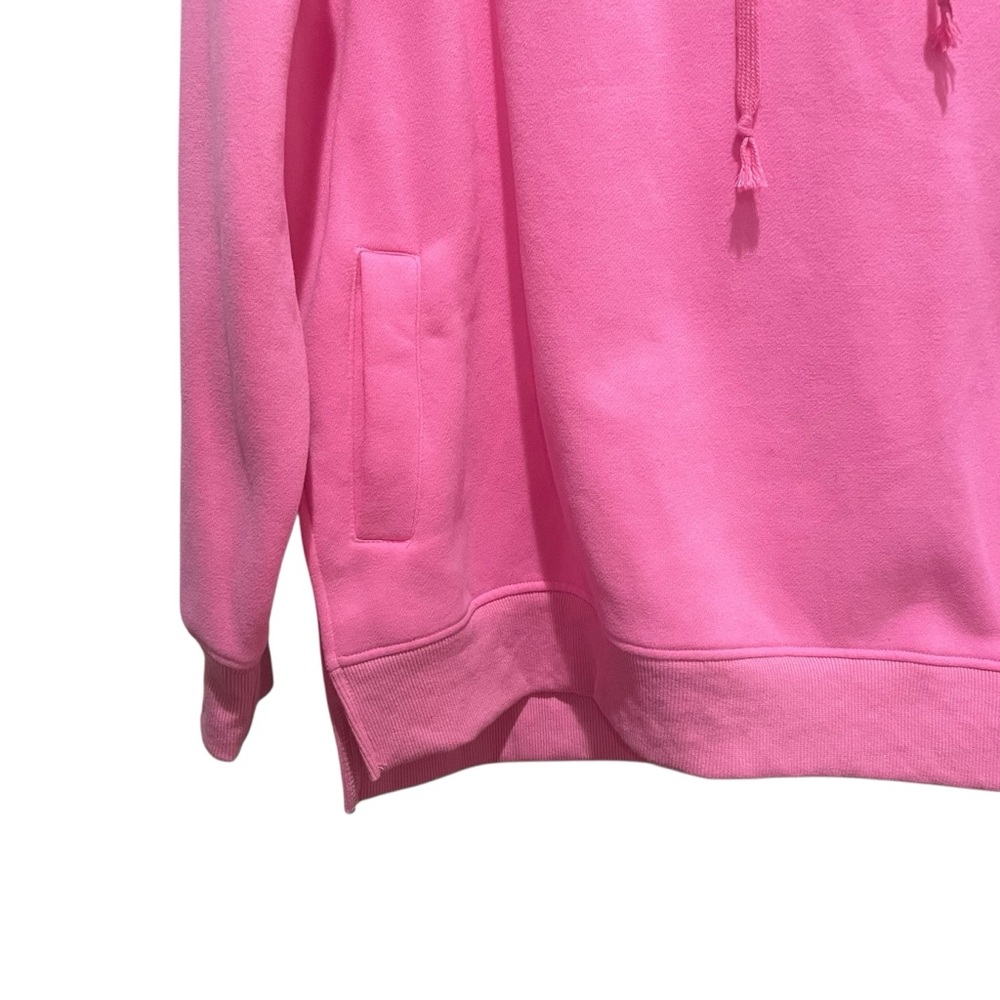 Saltywave Hoodie Pink Womens Size Medium Pullover Drawstring Kangaroo Pocket - Picture 2 of 7